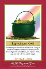 Leprechaun's Gold Decaf Flavored Coffee